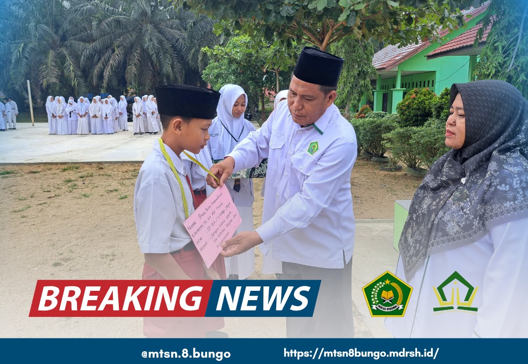 MTsN 8 Bungo Gelar MATSAMA 2025 Selama Tiga Hari, Diikuti 76 Calon Peserta Didik Baru