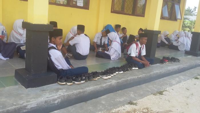 UNBK MTs N 8 Bungo Hari Pertama Tertunda Waktu 