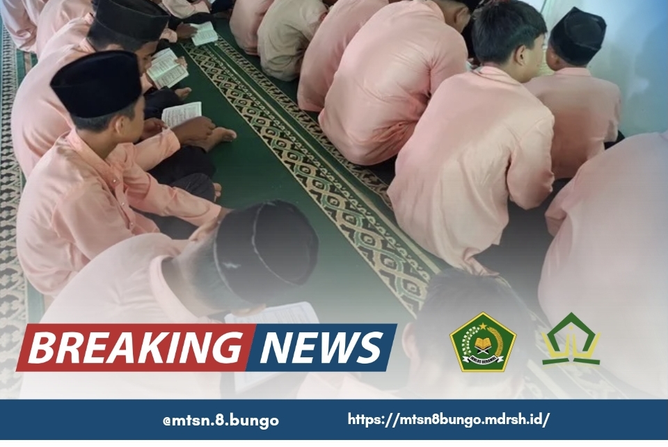 TINGKATAN NILAI NILAI KEAGAMAAN: MTSN 8 BUNGO RUTIN LAKSANAKAN YASINAN DAN TAHLIL