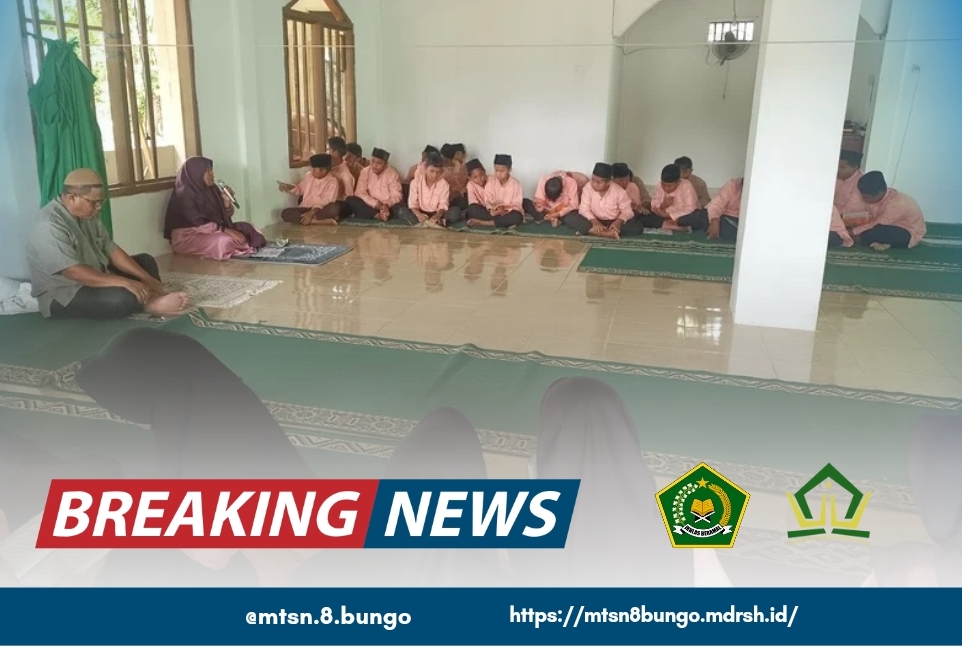 MTsN 8 Bungo Berpartisipasi dalam Program Indonesia Khatam Al-Qur'an 