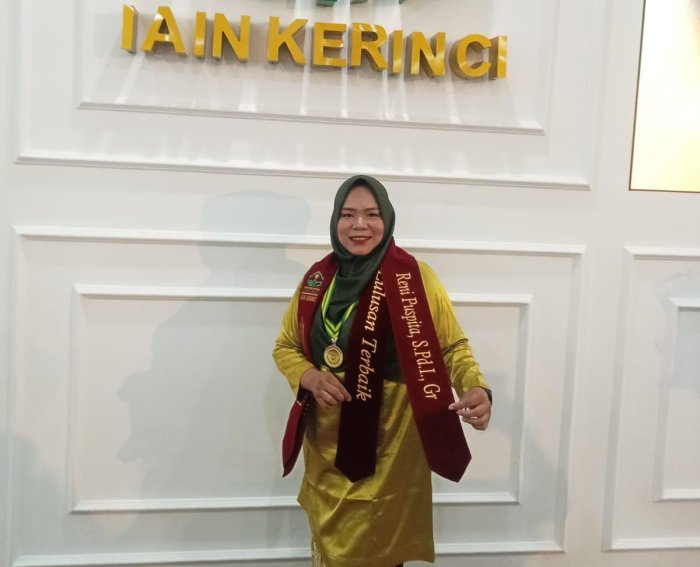 Guru MTsN 8 Bungo Resmi Dikukuhkan sebagai Guru Profesional dalam Yudisium PPG IAIN Kerinci Tahun 2026