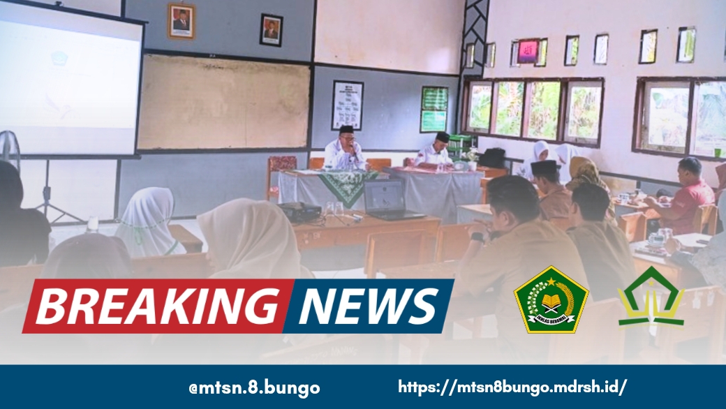 MTSN 8 BUNGO GELAR TECHNICAL MEETING UNTUK PERSIAPAN KEGIATAN PORSEKA TINGKAT SD/MI.