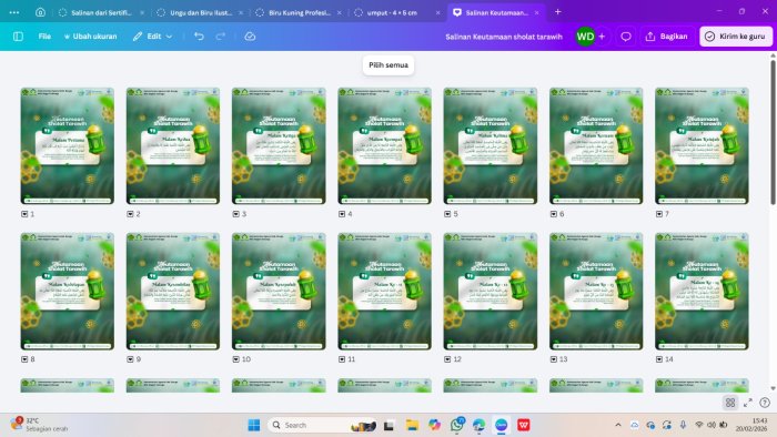 Humas MTsN 8 Bungo Terus Gencarkan Konten Ramadhan di Media Sosial
