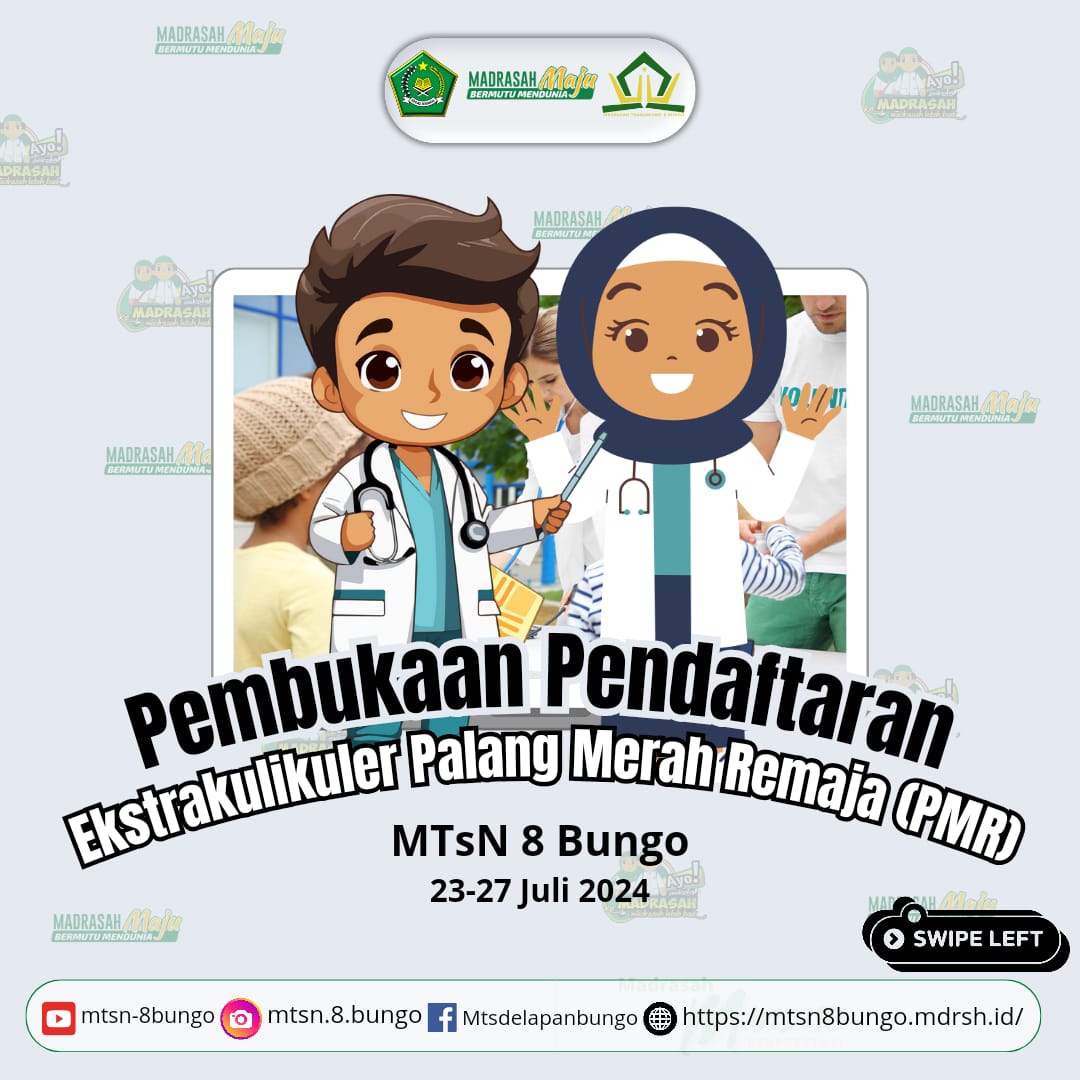 REKRUTMEN ANGGOTA PMR MTsN 8 BUNGO 