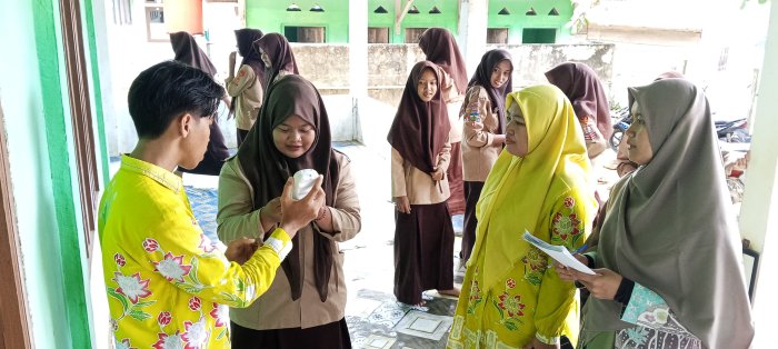 Sinergi Edukasi Kesehatan Remaja, Puskesmas Kuamang Kuning X Gelar Sosialisasi di MTsN 8 Bungo