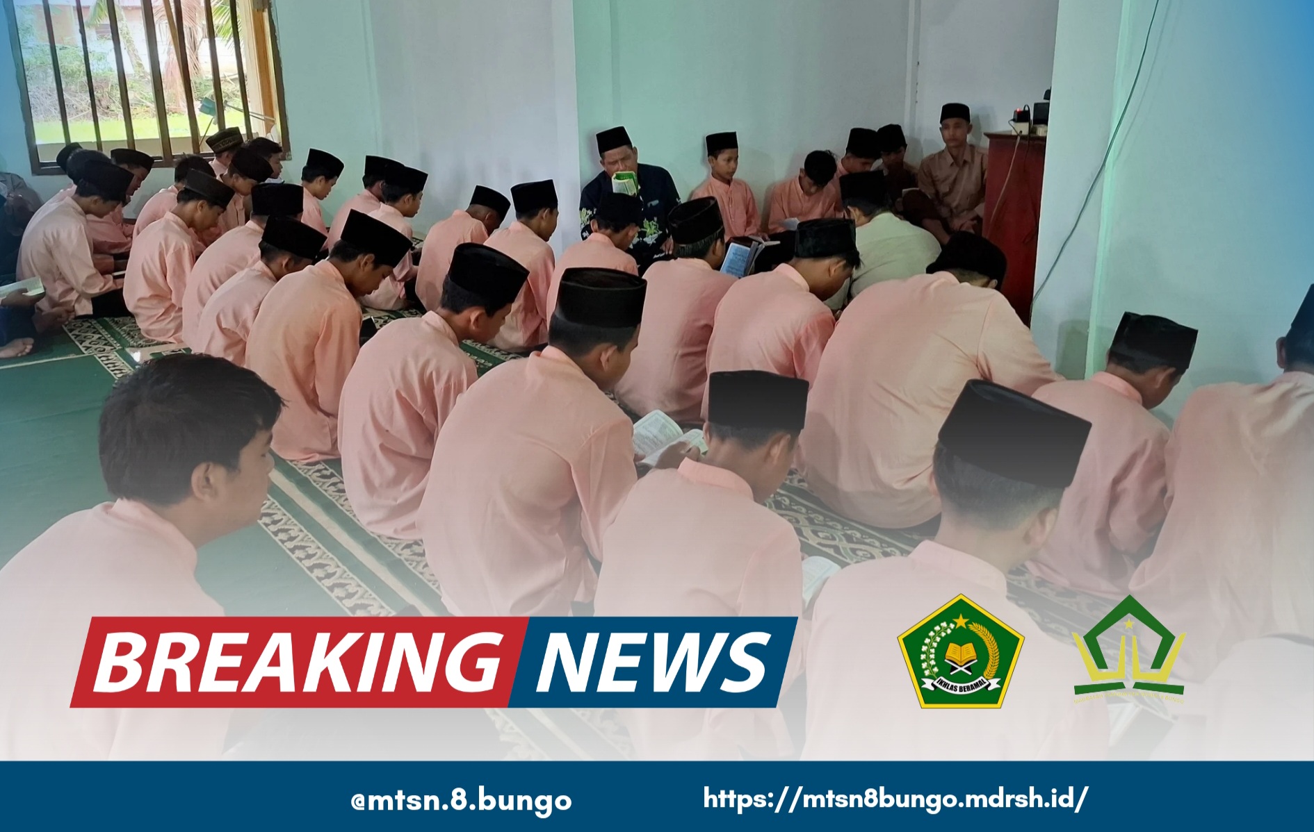 WUJUDKAN PEMBINAAN KARAKTER ISLAMI : YASINAN DAN TAHLIL DI MTSN 8 BUNGO