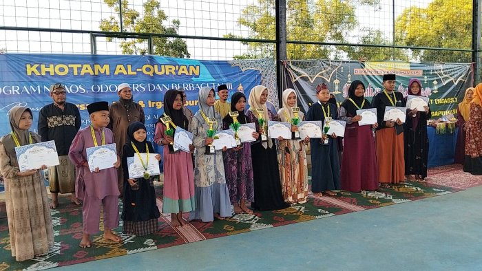 Gemilang di Bulan Suci, Muhamad Nurfadillah Harumkan MTsN 8 Bungo dalam Ajang NGAOS Dusun Gapura Suci