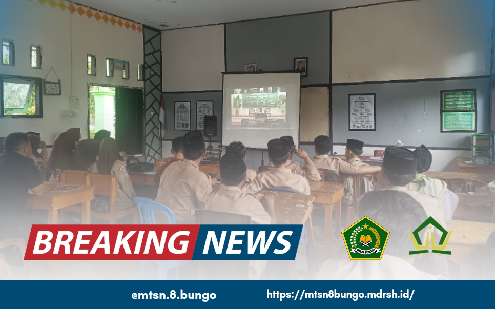 PARTISIPASI AKTIF MTSN 8 BUNGO DALAM LAUNCHING GERAKAN WAKAF UANG KEMENAG JAMBI