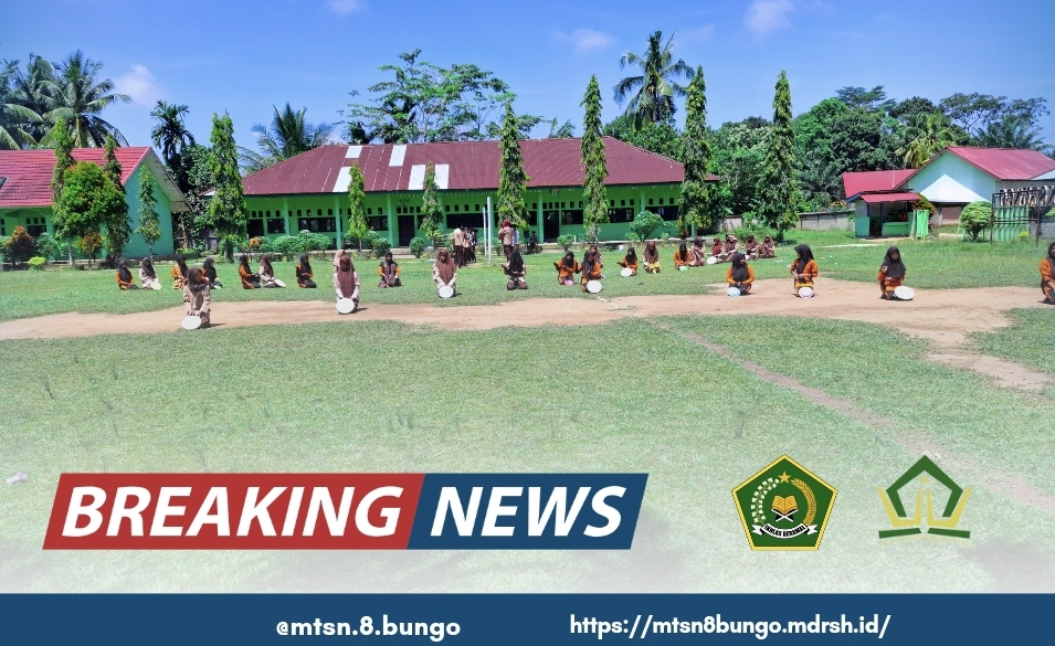 MATANGKAN PERSIAPKAN : MTSN 8 BUNGO KEMBALI LATIHAN TARI MASAL