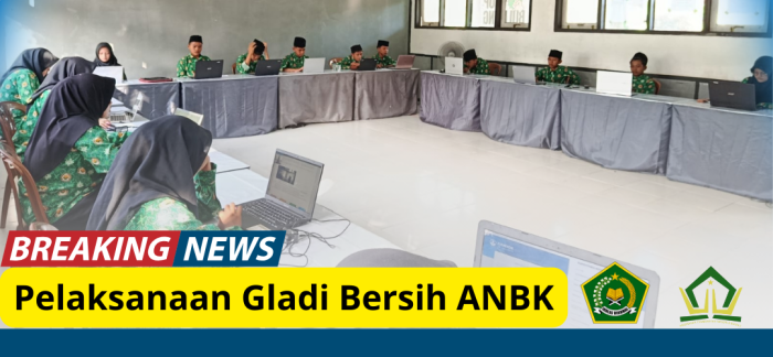 MTsN 8 Bungo Laksanakan Gladi Bersih ANBK dengan Lancar dan Tertib