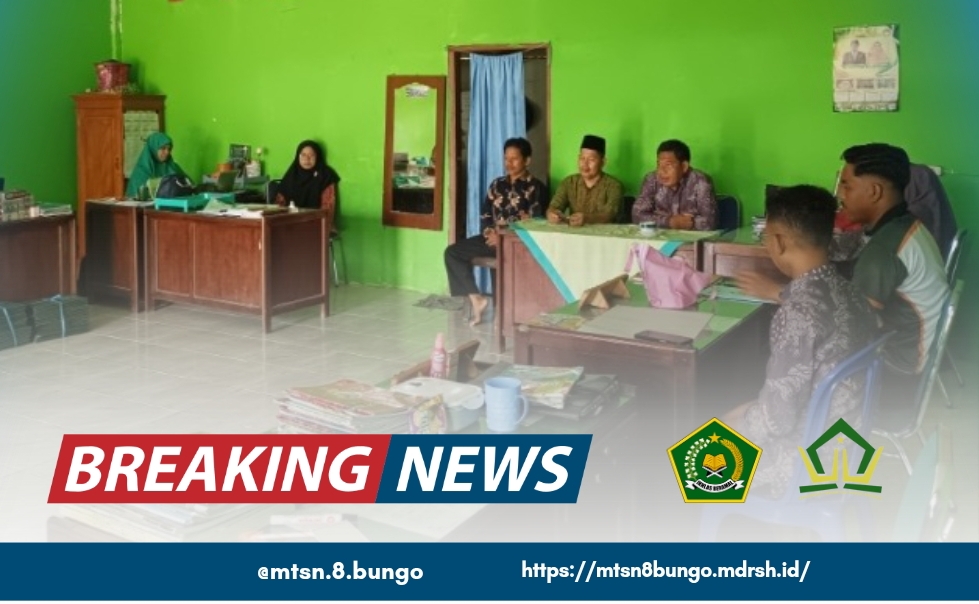 MTSN 8 BUNGO ADAKAN RAPAT MENYUSUN AGENDA SELAMA RAMADHAN 