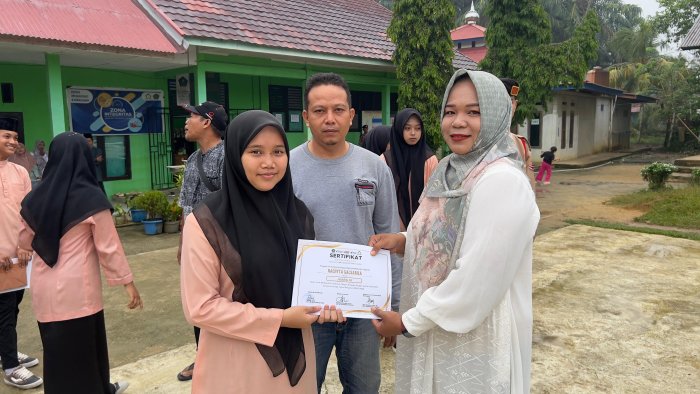 Nachyta Salsabila Raih Juara 3 Kelas 8A, Hasil kerja keras semester genap
