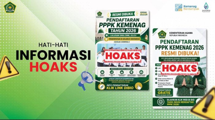 Waspada Informasi Hoaks Rekrutmen PPPK Kementerian Agama 2026, MTsN 8 Bungo Ajak Masyarakat Bijak Bermedia Digital Waspada Informasi Hoaks Rekrutmen PPPK Kementerian Agama 2026, MTsN 8 Bungo Ajak Masyarakat Bijak Bermedia Digital