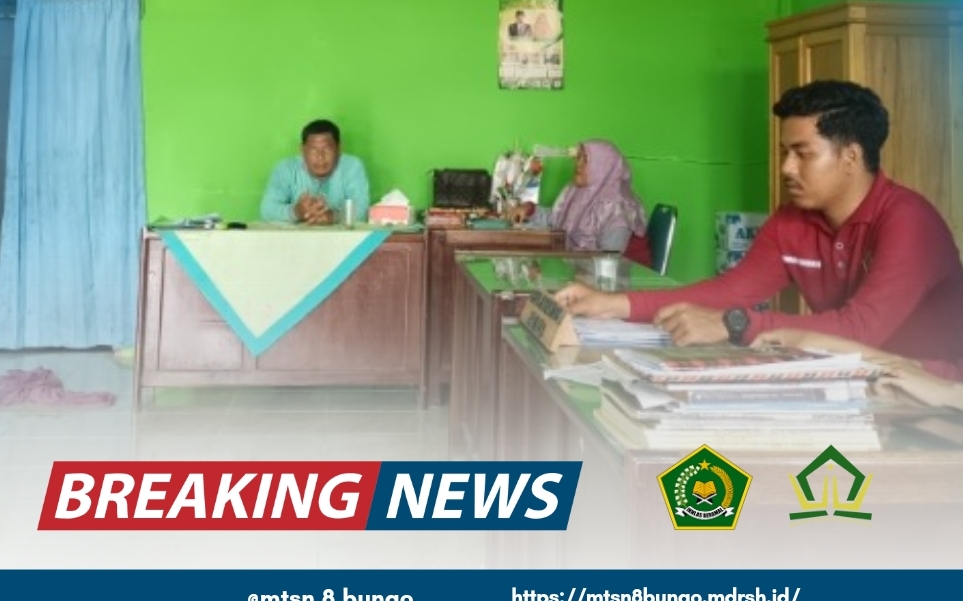 KEGIATAN RAPAT DI MTSN 8 BUNGO MEMBAHAS KEGIATAN PENTING DAN PROGRAM STRATEGIS