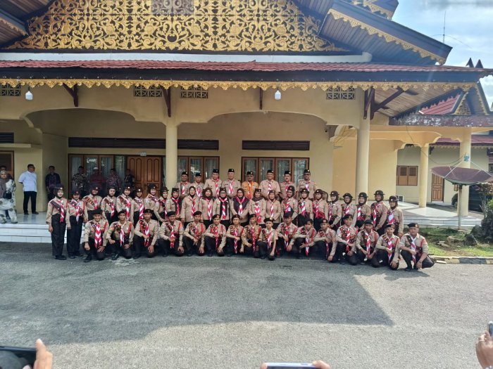 Kwarcab Bungo Lepas 32 Pramuka Penggalang Menuju Jambore Daerah Provinsi Jambi 2026
