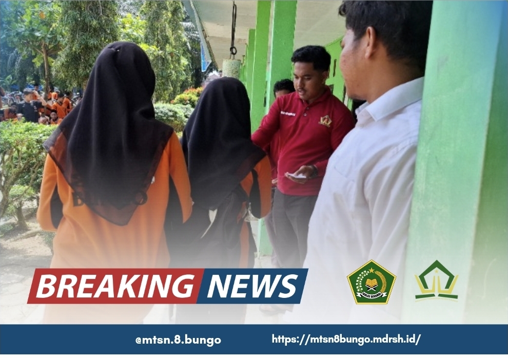 MTsN 8 Bungo Siap Gelar Ujian Semester Genap, Persiapan Matang Telah Dilakukan
