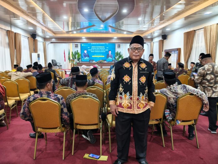 Komitmen Meningkatkan Mutu Pendidikan, Kepala MTsN 8 Bungo Hadiri Rakor KKM MTs dan MA Negeri Se-Provinsi Jambi 2026