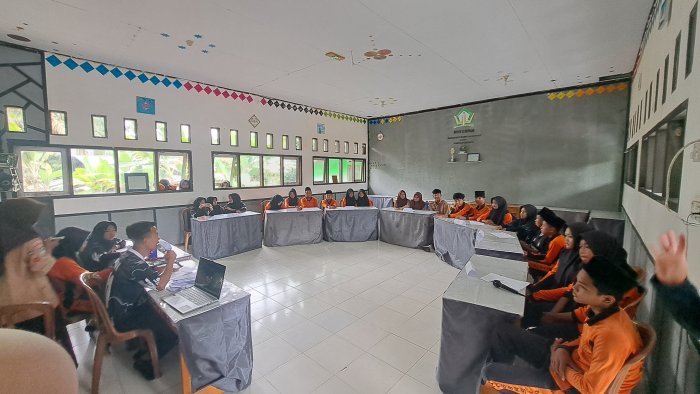 Pengurus OSIM MTsN 8 Bungo Gelar Rapat Persiapan Sambut Bulan Suci Ramadhan 1447 H