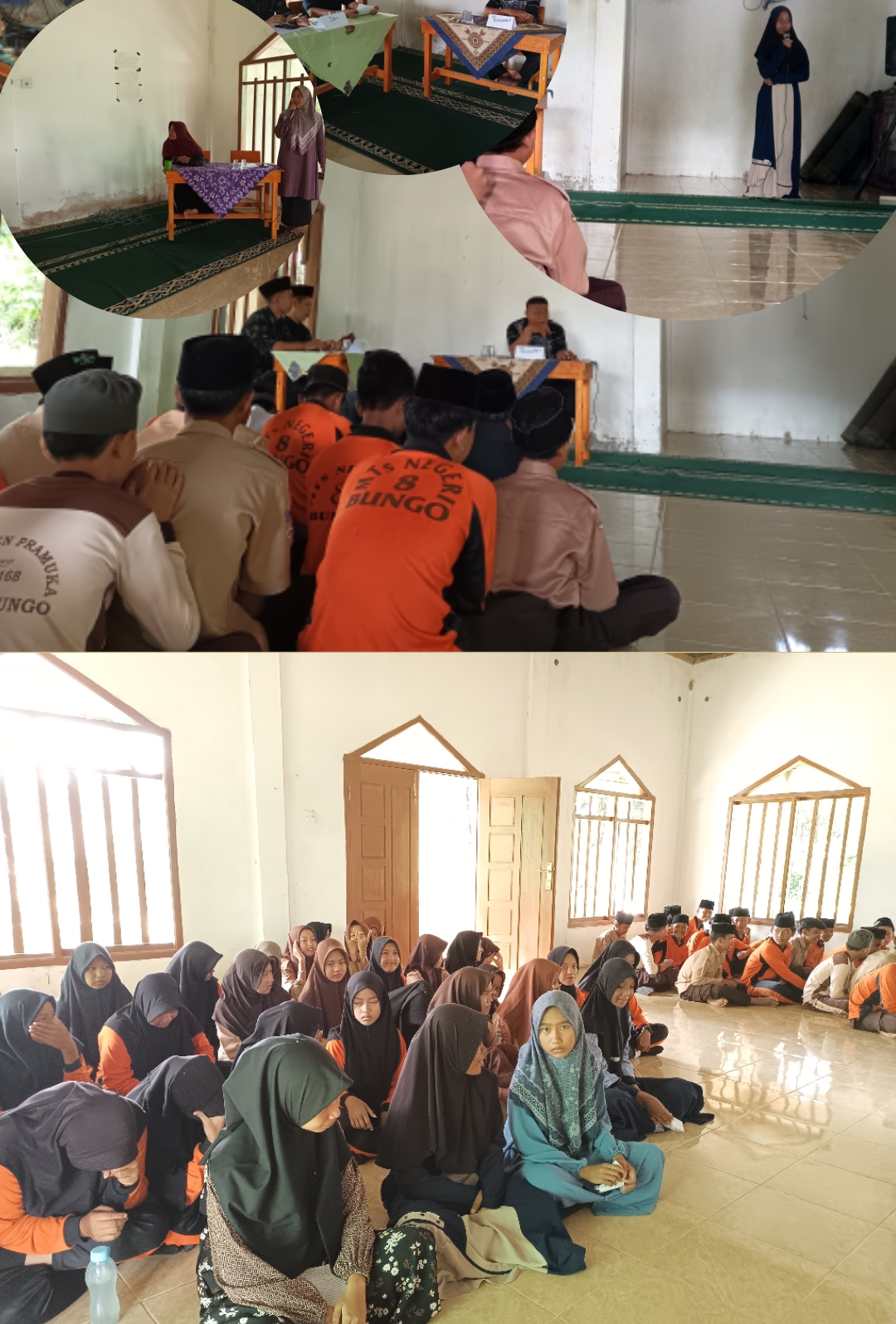 ADAKAN LOMBA KULTUM DI HARI TERAKHIR CLASSMEETING MTs Negeri 8 BUNGO