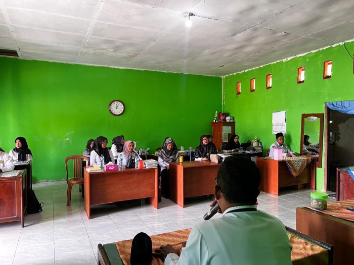 Semangat Disiplin Pasca Idul Fitri, MTsN 8 Bungo Sambut Kunjungan dan Sidak ASN dari Kemenag Bungo