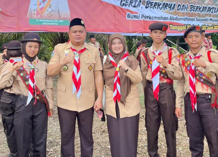 Wakil Bupati Bungo Apresiasi Siswa MTsN 8 Bungo di Ajang Jambore Daerah Jambi 2026