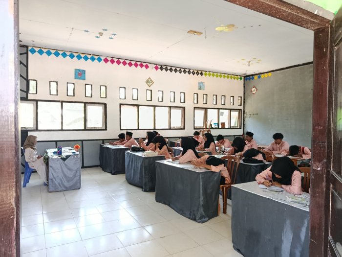 Rindu Hangatnya Suasana Kelas, MTsN 8 Bungo Siap Sambut Hari Baru Pasca Libur Idul Fitri