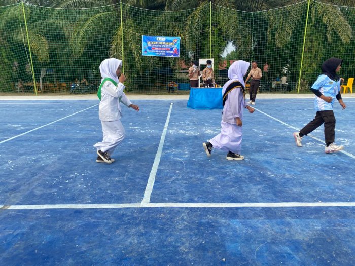 Spektakuler dan Edukatif! Demonstrasi Organisasi MTsN 8 Bungo Memukau Peserta PORSEKA Ke 2