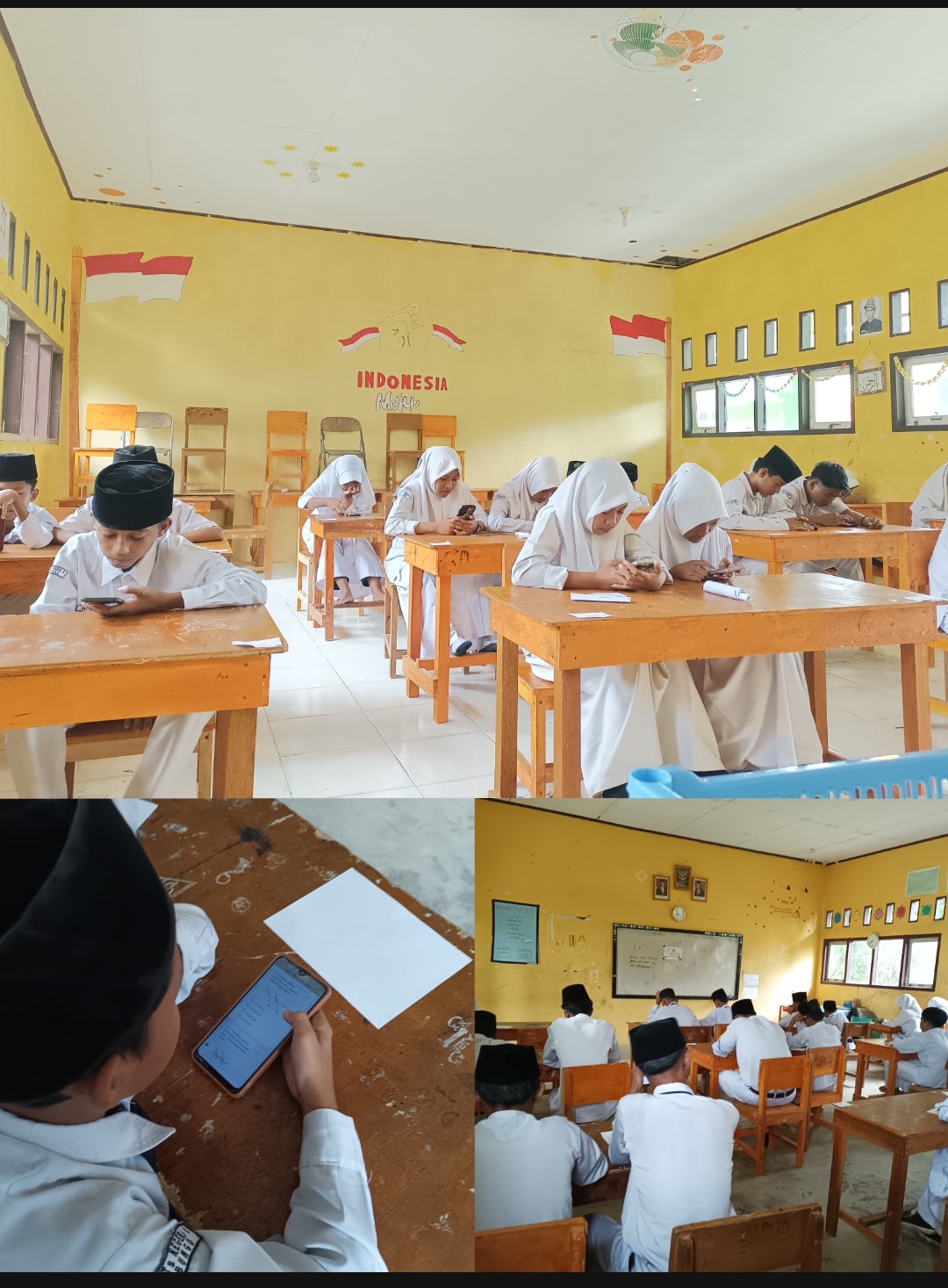 MTSN 8 BUNGO LAKSANAKAN UJIAN SEMESTER GENAP T.P 2023/2024