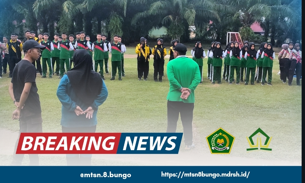 KUNJUNGAN PRAMUKA MAN 1 BUNGO DI MTSN 8 BUNGO: KEMAH MASUK DESA DI TENGAH TENGAH MASYARAKAT 