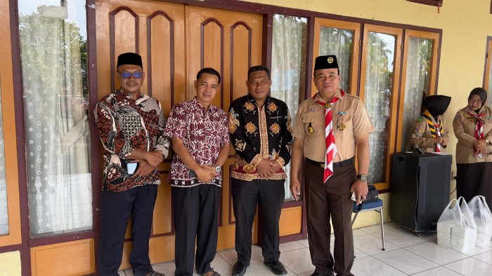 Kepala MTsN 8 Bungo Hadiri Pelepasan Kontingen Cabang Bungo Menuju Jambore Daerah Provinsi Jambi