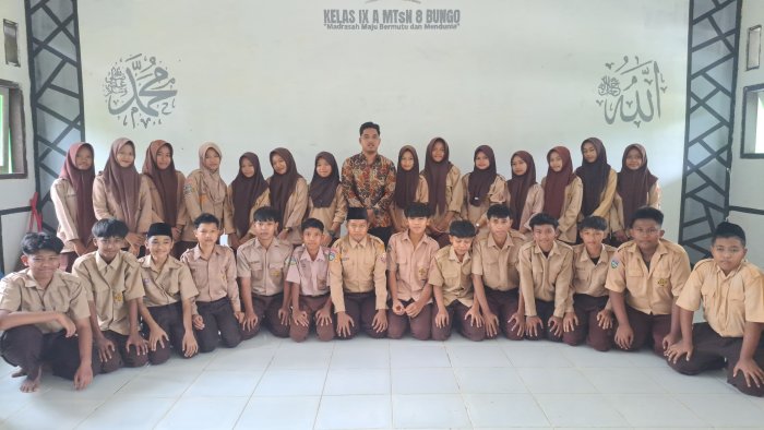 H-10 Menuju Perpisahan, 59 Siswa Kelas IX MTsN 8 Bungo Siap Menorehkan Kenangan Terindah