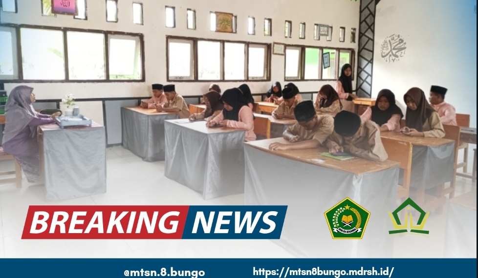 HARI PERTAMA BELAJAR DI BULAN SUCI RAMADHAN: MTSN 8 BUNGO ADAKAN PEMBELAJARAN KEAGAMAAN