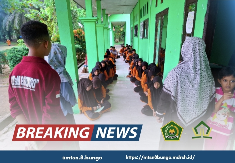 MTsN 8 Bungo Lakukan Persiapan Maksimal untuk Ujian Asesmen Akhir Tahun Pelajaran 2024/2025