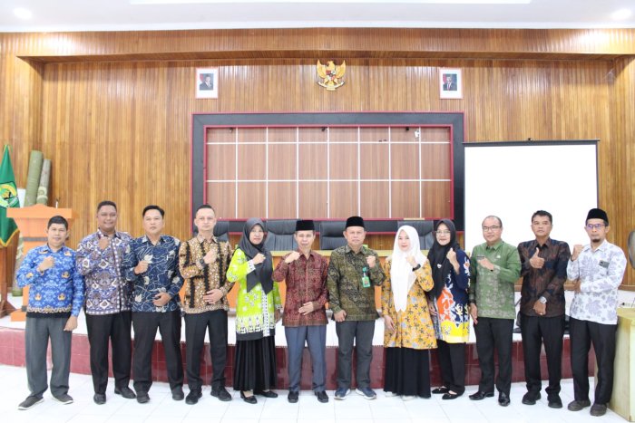 PLT KAUR TU MTsN 8 Bungo Hadiri Pembinaan PMPZI di Kantor Kementerian Agama Kabupaten Bungo