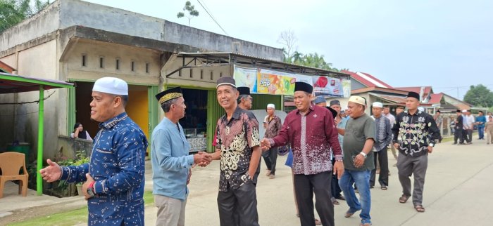Hangatnya Silaturahmi Idul Fitri: Dusun Padang Palangeh Sambut Tamu dari Dusun Danau dan Pasar Dusun Danau