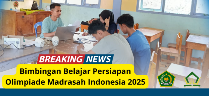 Delegasi MTsN 8 Bungo Siap Berlaga di Olimpiade Madrasah Indonesia (OMI) Tingkat Kabupaten Bungo 2025
